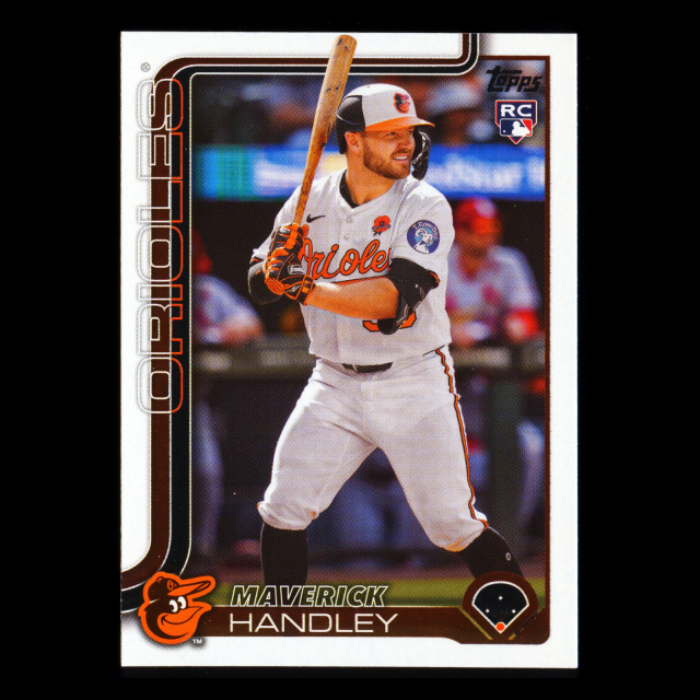 Maverick Handley RC 2025 Topps Update Rookie Orioles