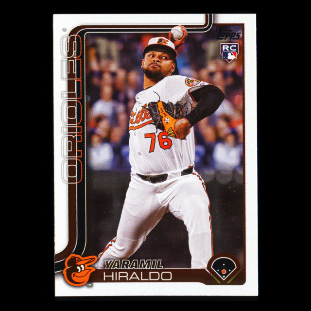 Yaramil Hiraldo RC 2025 Topps Update Rookie Orioles