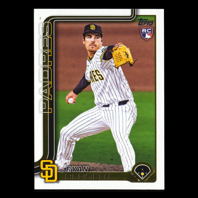 Ryan Bergert RC 2025 Topps Update Rookie Padres