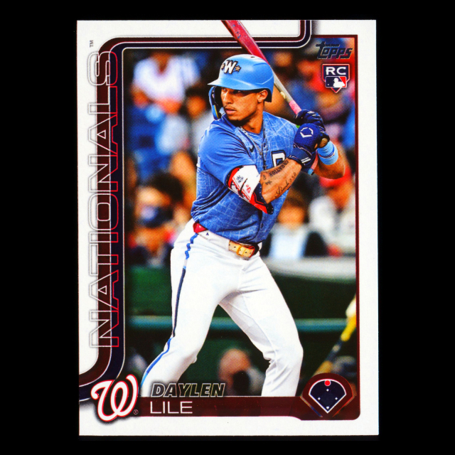 Daylen Lile RC 2025 Topps Update Rookie Nationals