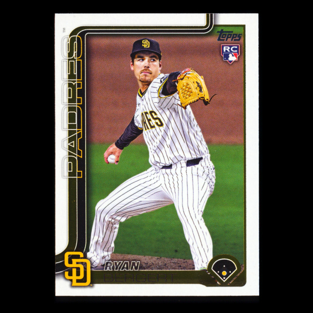Ryan Bergert RC 2025 Topps Update Rookie Padres