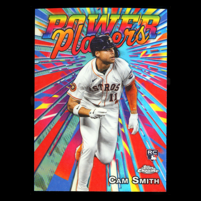 Cam Smith RC 2025 Topps Chrome Power Players Rookie Astros