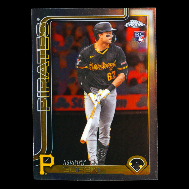 Matt Gorski RC 2025 Topps Chrome Update Rookie Pirates