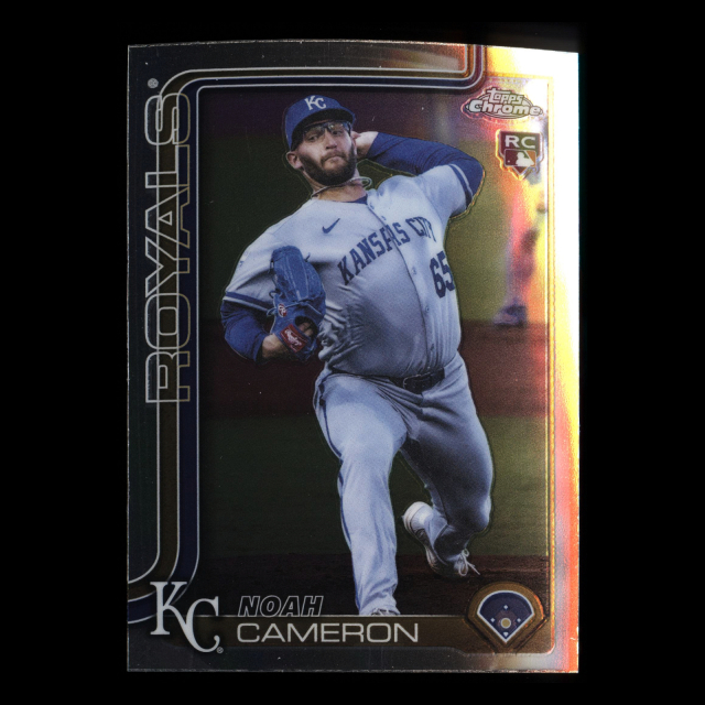 Noah Cameron RC 2025 Topps Chrome Update Rookie Royals