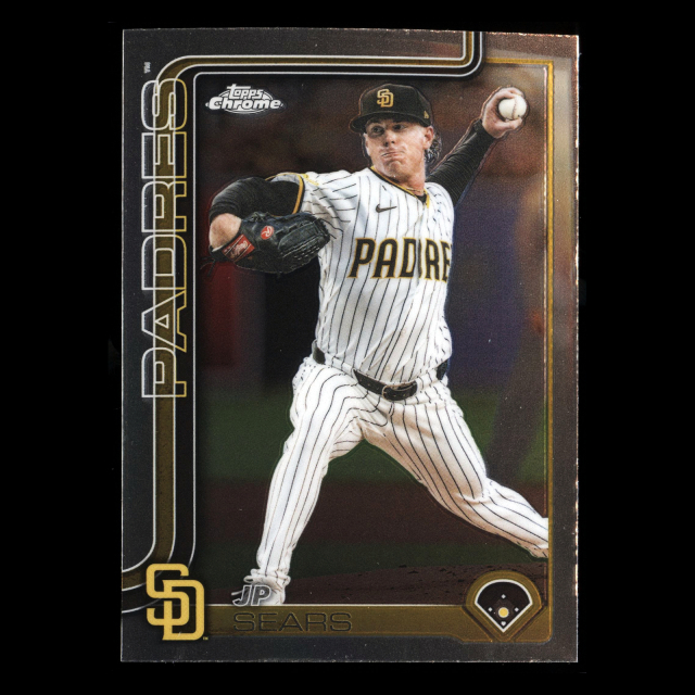JP Sears 2025 Topps Chrome Update Padres