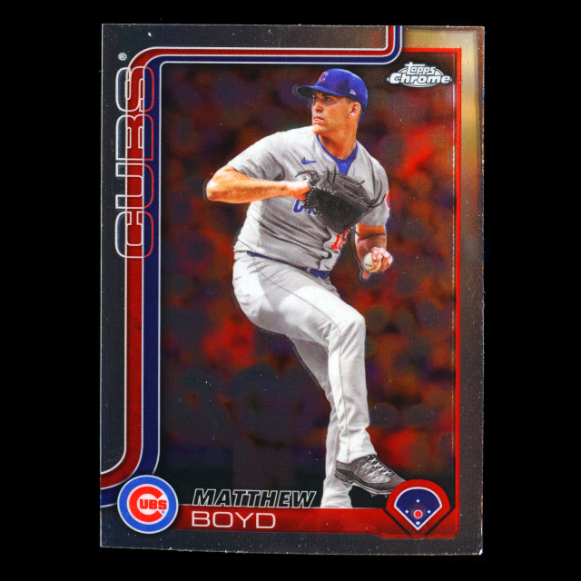 Matthew Boyd 2025 Topps Chrome Update Cubs