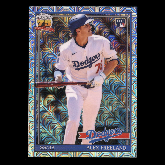 Alex Freeland RC 2026 Topps '91 Topps Silver Pack Chrome Rookie Dodgers