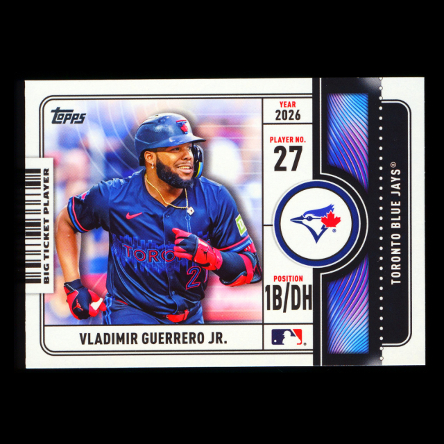 Vladimir Guerrero Jr. 2026 Topps Big Ticket Players Blue Jays