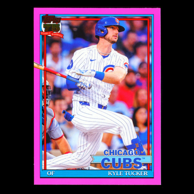 Kyle Tucker 2026 Topps '91 Topps Pink Cubs