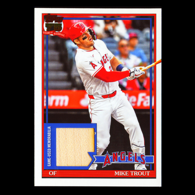 Mike Trout 2026 Topps '91 Topps Relics Angels