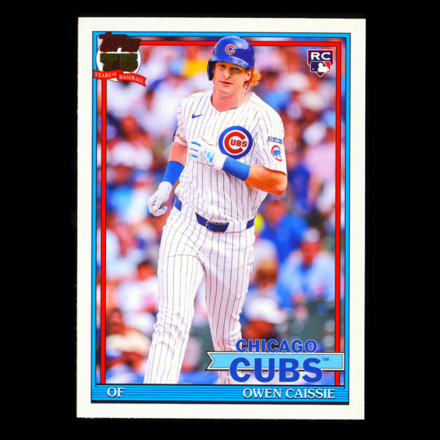 Owen Caissie RC 2026 Topps '91 Topps Rookie Cubs