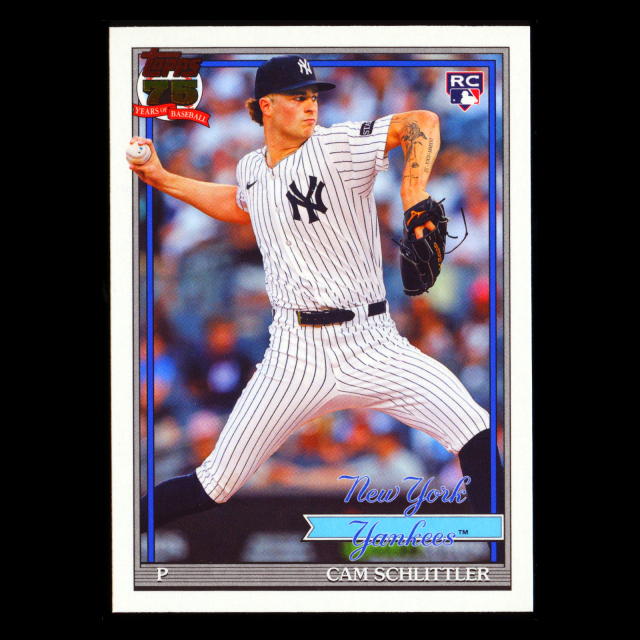 Cam Schlittler RC 2026 Topps '91 Topps Rookie Yankees