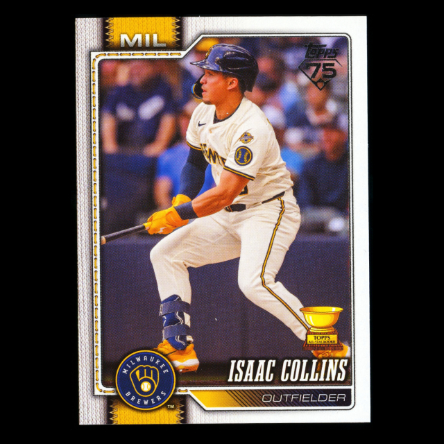 Isaac Collins 2026 Topps All-Star Rookie Brewers