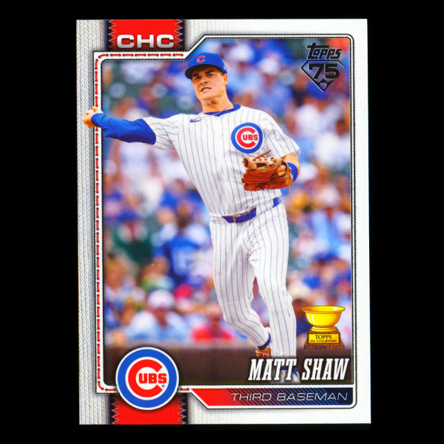 Matt Shaw 2026 Topps All-Star Rookie Cubs
