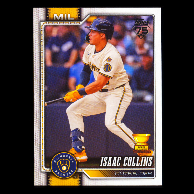 Isaac Collins 2026 Topps All-Star Rookie Brewers