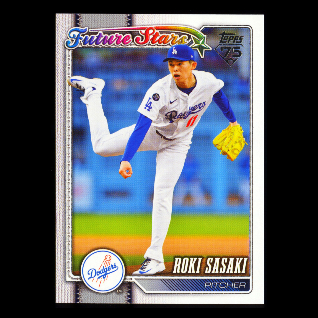 Roki Sasaki 2026 Topps Future Stars Dodgers