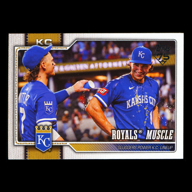 Jac Caglianone RC 2026 Topps Combo Card Rookie Royals