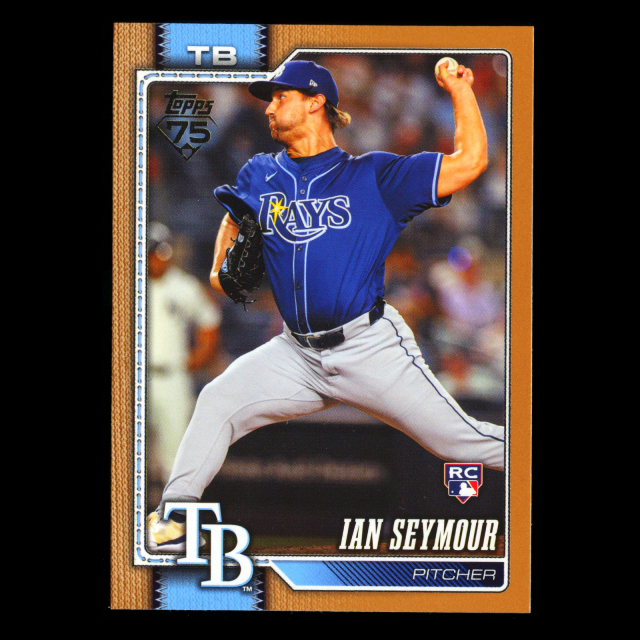 Ian Seymour RC 2026 Topps Gold Rookie Rays 1628/2026