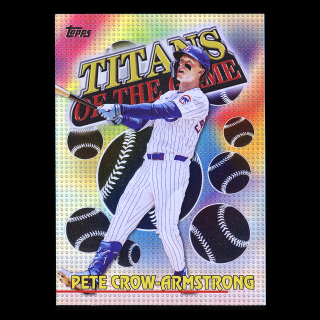 Pete Crow-Armstrong 2026 Topps Titans of The Game Cubs