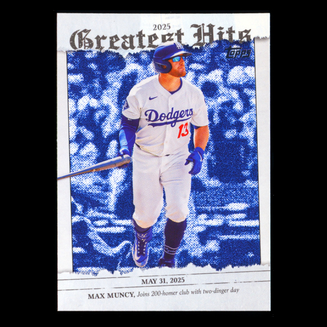 Max Muncy 2026 Topps '25 Greatest Hits Dodgers