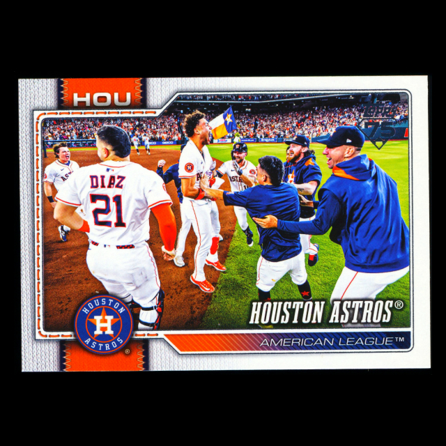 Houston Astros 2026 Topps Team Card Astros