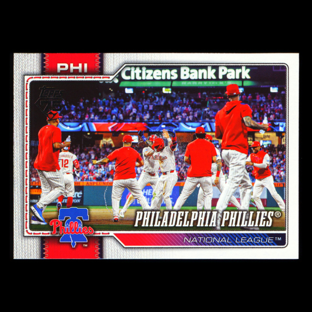 Philadelphia Phillies 2026 Topps Team Card Phillies