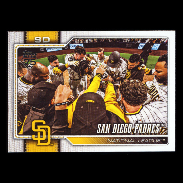 San Diego Padres 2026 Topps Team Card Padres