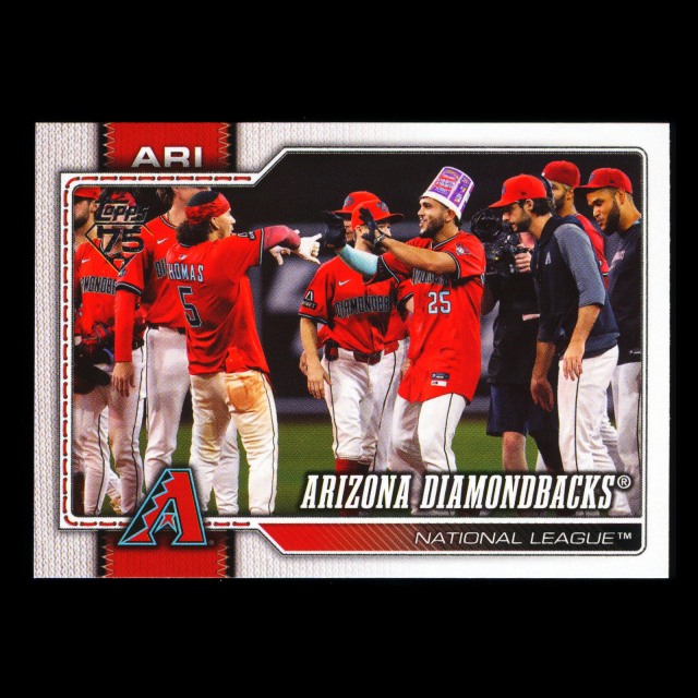 Arizona Diamondbacks 2026 Topps Team Card Diamondbacks
