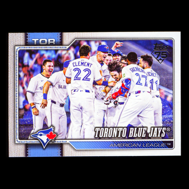 Toronto Blue Jays 2026 Topps Team Card Blue Jays