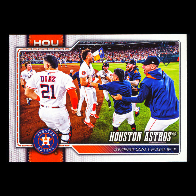Houston Astros 2026 Topps Team Card Astros