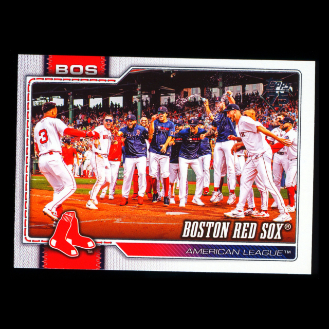 Boston Red Sox 2026 Topps Team Card Red Sox