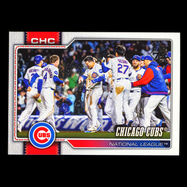Chicago Cubs 2026 Topps Team Card Cubs
