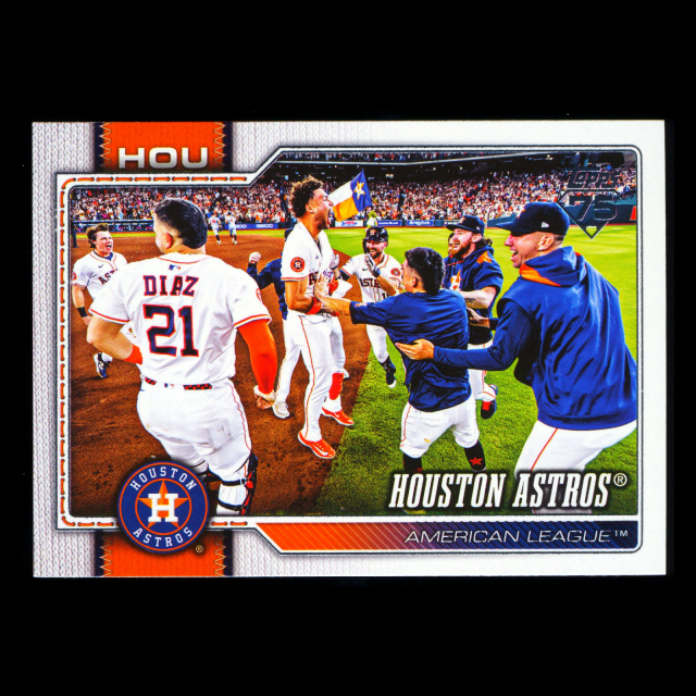 Houston Astros 2026 Topps Team Card Astros