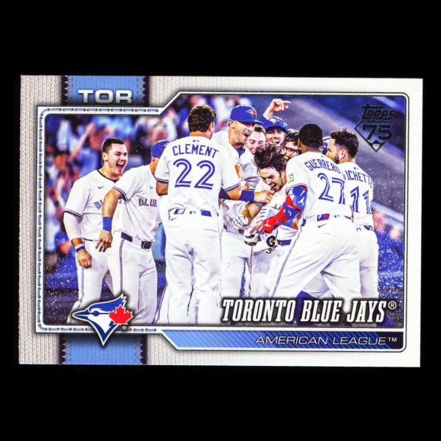 Toronto Blue Jays 2026 Topps Team Card Blue Jays