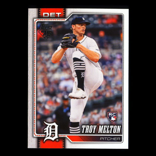 Troy Melton RC 2026 Topps Rookie Tigers