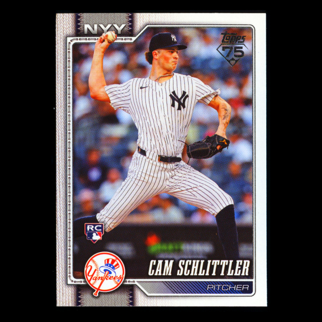 Cam Schlittler RC 2026 Topps Rookie Yankees