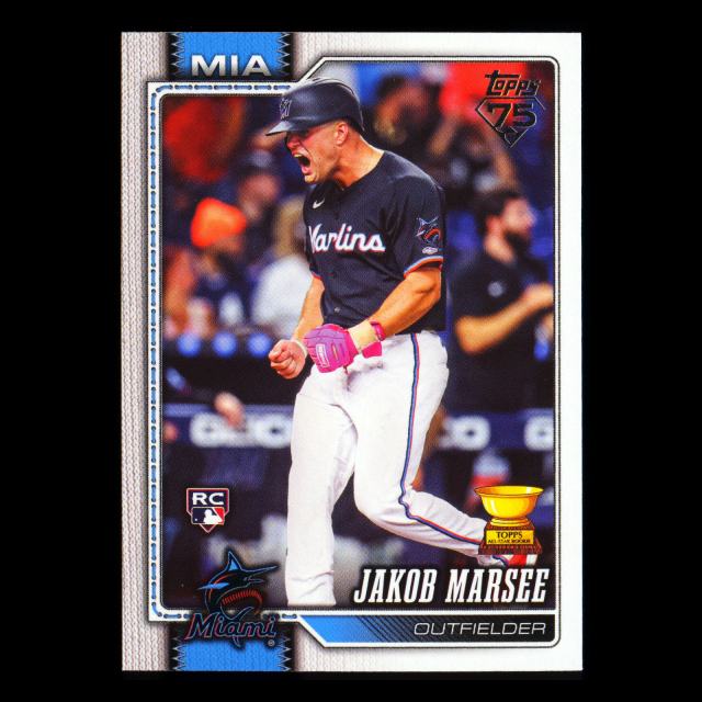 Jakob Marsee RC 2026 Topps All-Star Rookie Marlins