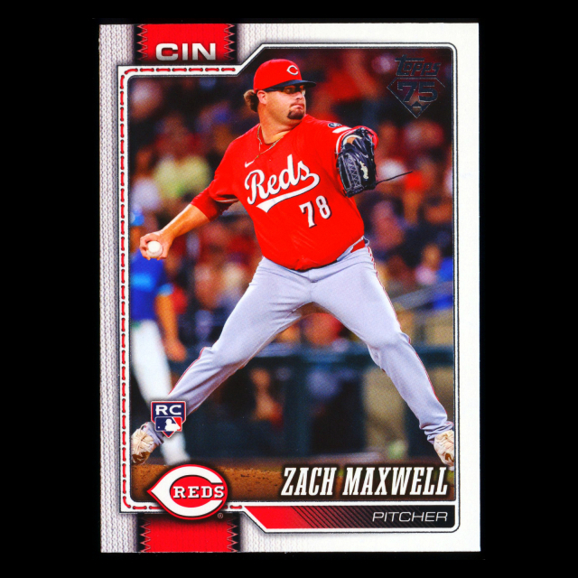Zach Maxwell RC 2026 Topps Rookie Reds