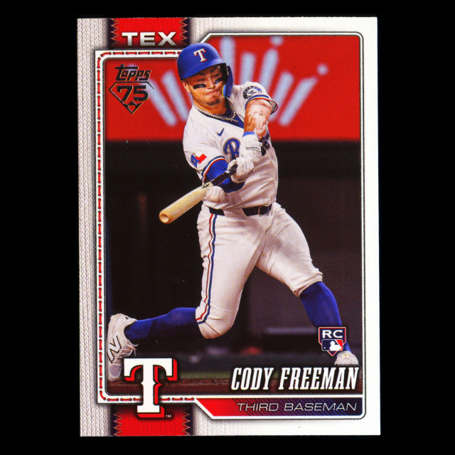 Cody Freeman RC 2026 Topps Rookie Rangers