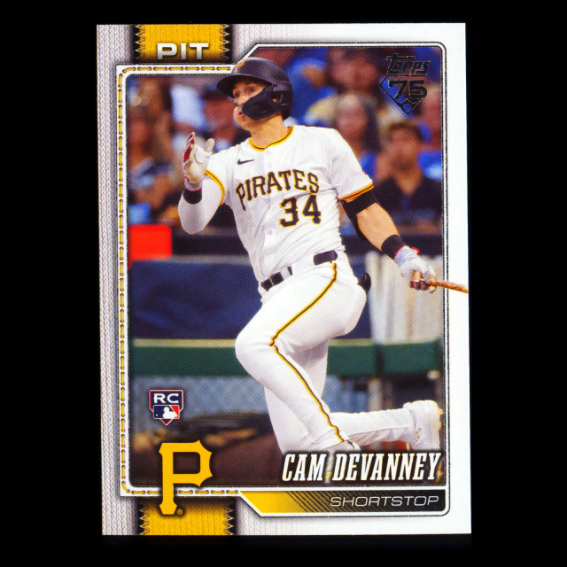 Cam Devanney RC 2026 Topps Rookie Pirates