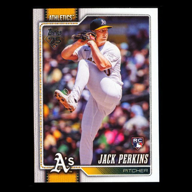 Jack Perkins RC 2026 Topps Rookie Athletics