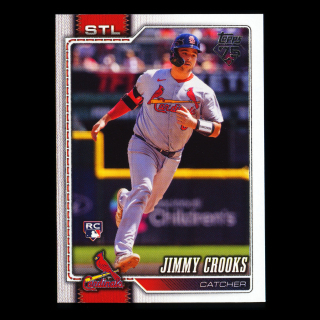 Jimmy Crooks RC 2026 Topps Rookie Cardinals