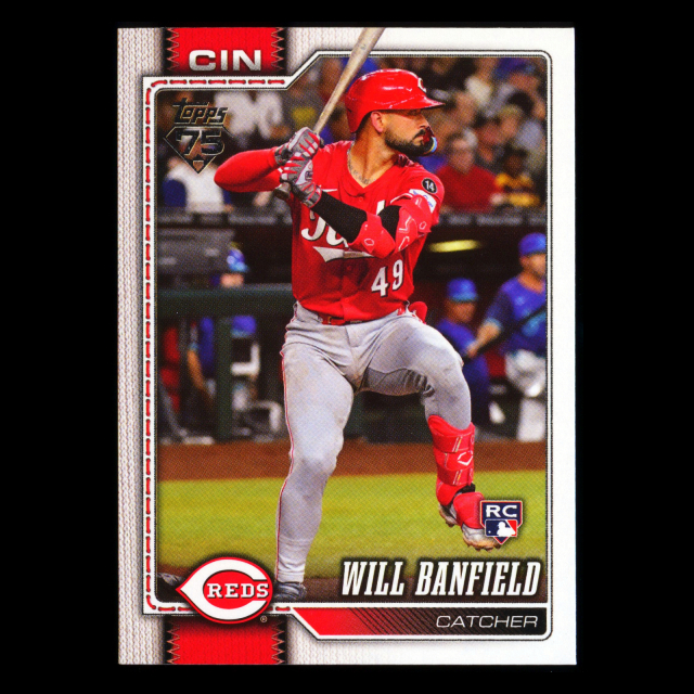 Will Banfield RC 2026 Topps Rookie Reds