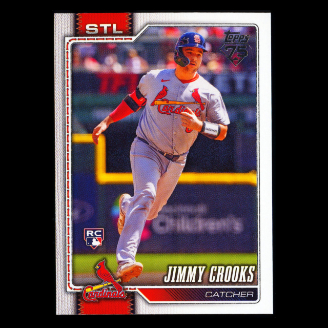 Jimmy Crooks RC 2026 Topps Rookie Cardinals