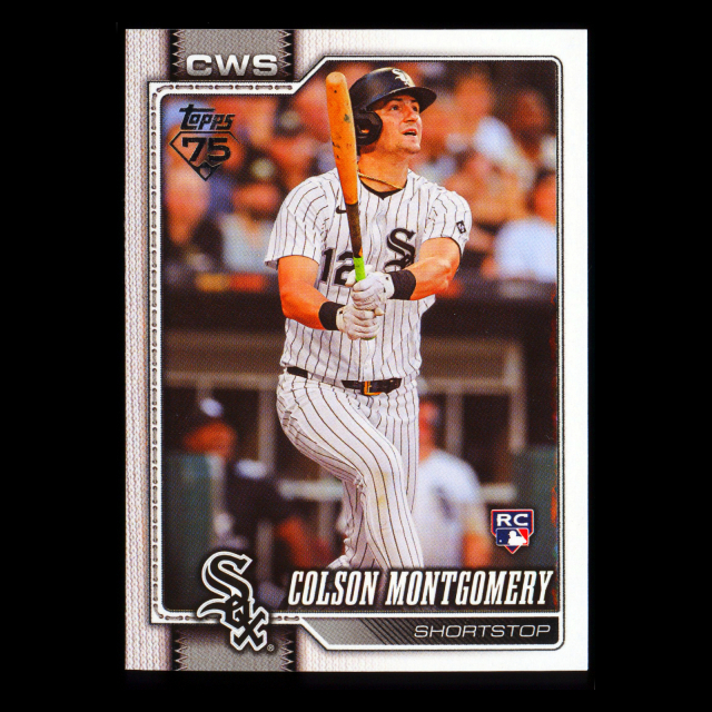 Colson Montgomery RC 2026 Topps Rookie White Sox