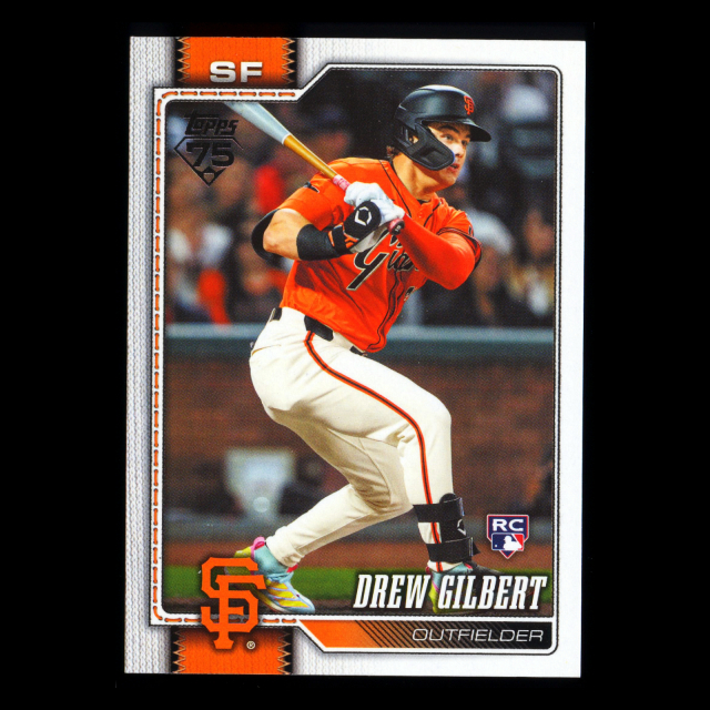 Drew Gilbert RC 2026 Topps Rookie Giants