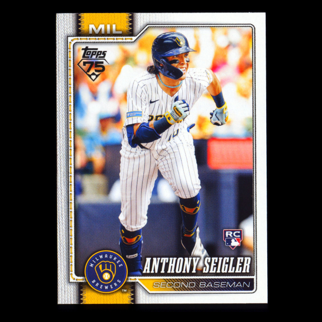 Anthony Seigler RC 2026 Topps Rookie Brewers