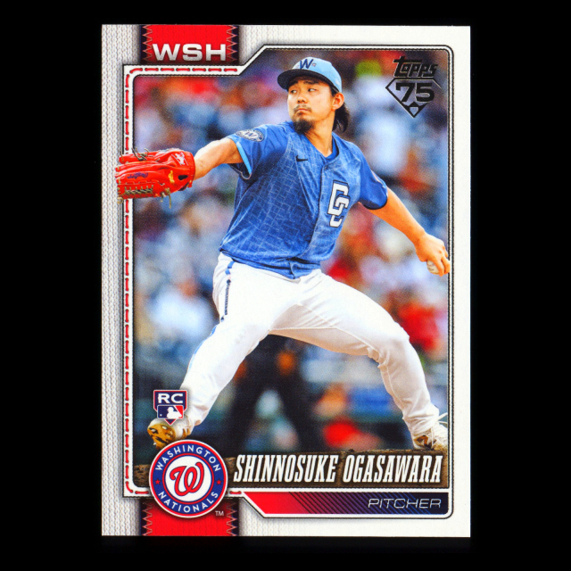 Shinnosuke Ogasawara RC 2026 Topps Rookie Nationals
