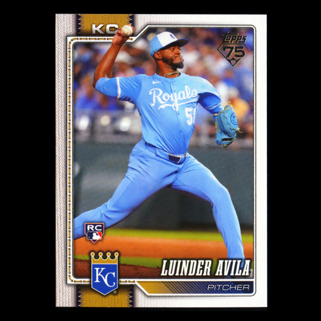 Luinder Avila RC 2026 Topps Rookie Royals