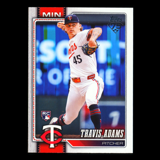 Travis Adams RC 2026 Topps Rookie Twins
